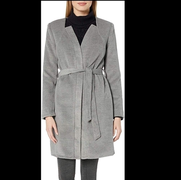 NWT Gray State of Being Phoebe Pea Coat - Picture 1 of 8